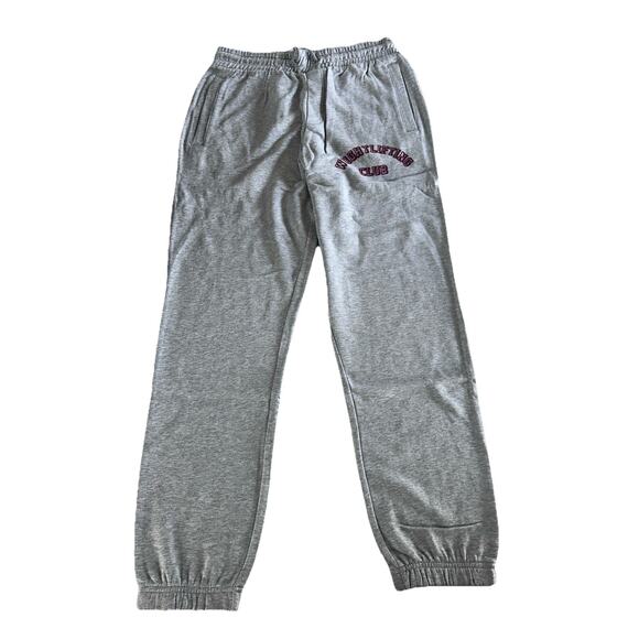 Gymshark Weightlifting Club Jogger Small Grey Sweatpants Logo Comfy Baggy Look - Picture 3 of 13
